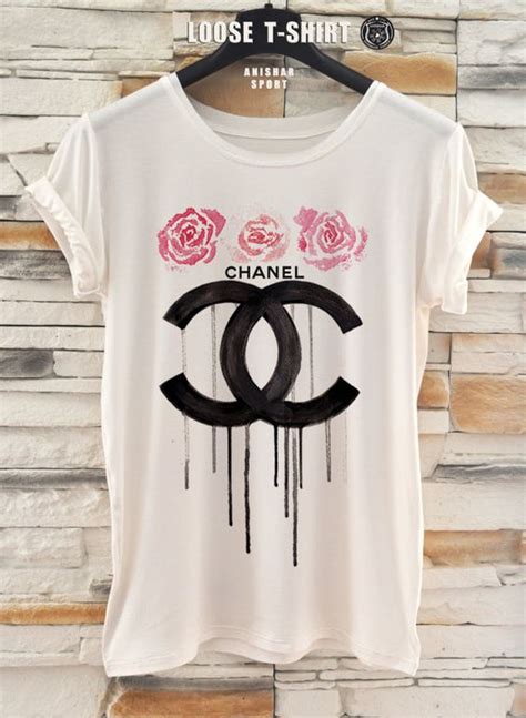 camisetas chanel originales|Camiseta .